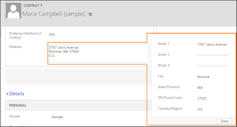 How to use the new «Address input control» in model-driven app? Axazure