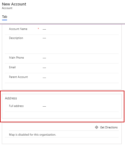 How to use the new «Address input control» in model-driven app? Axazure