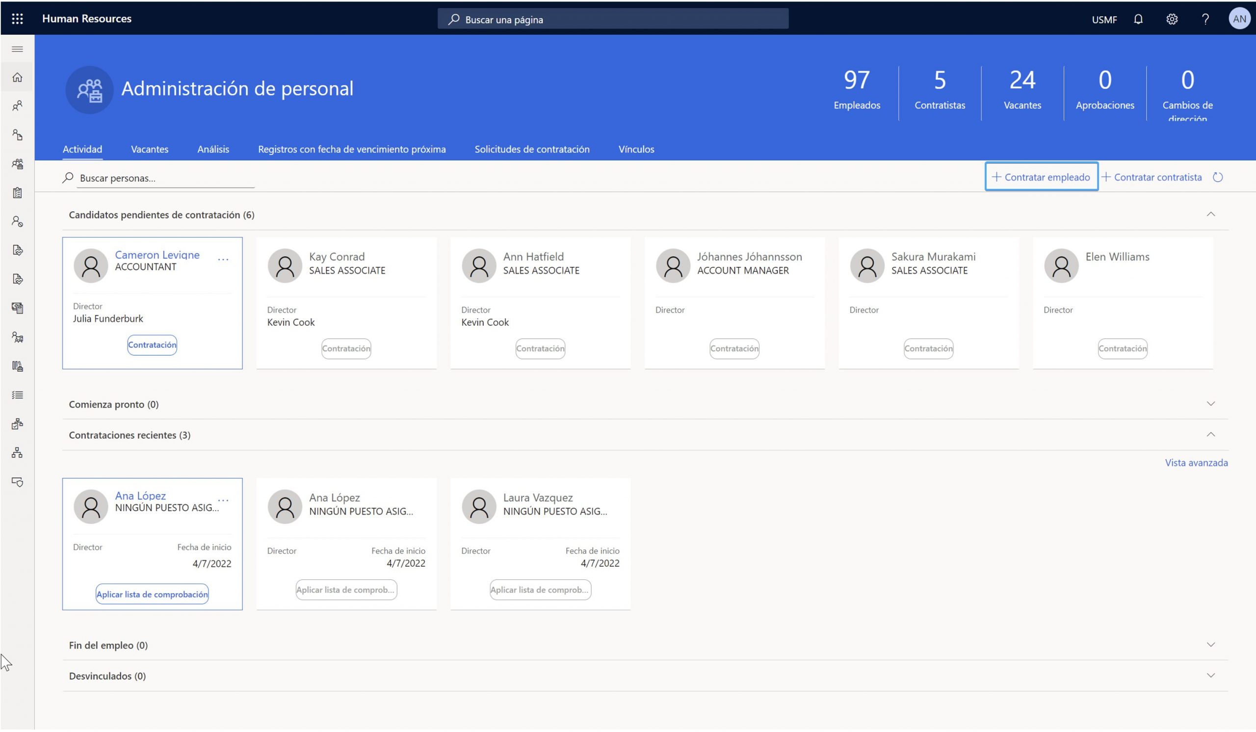 Checklists in Dynamics 365 Human Resources Axazure