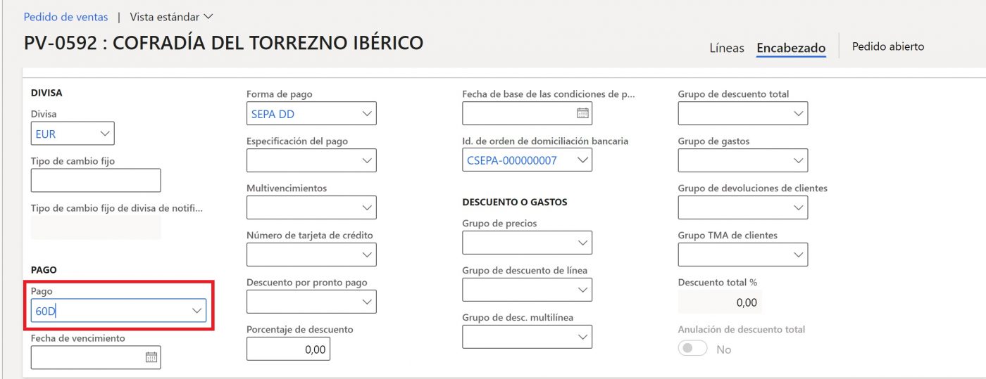 Bloqueos automáticos de pedidos I Axazure