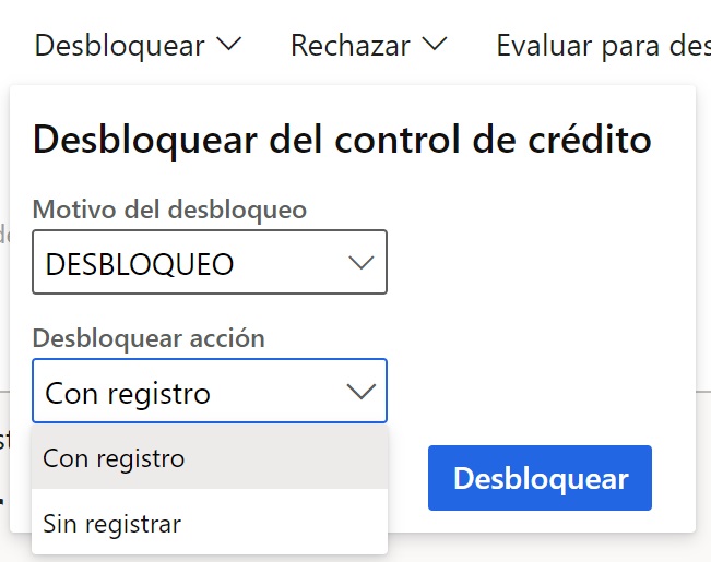 Bloqueos automáticos de pedidos I Axazure