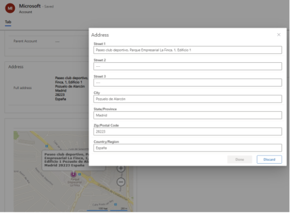 ¿Cómo usar el nuevo "Address input control" en model-driven app? Axazure