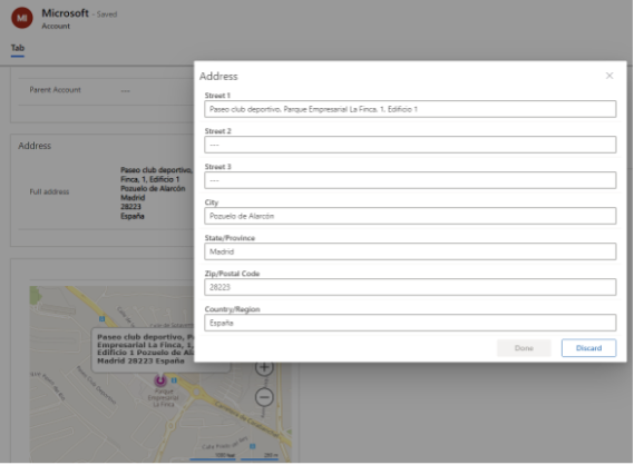 How to use the new «Address input control» in model-driven app? Axazure