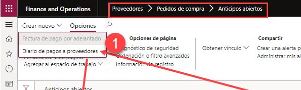 Pagos por adelantado y anticipos múltiples en factura a proveedores Axazure