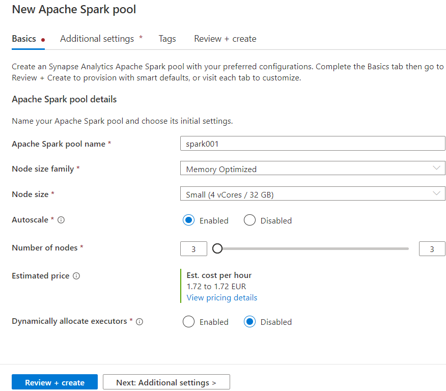 Export Dataverse audit to Data Lake using Azure Synapse and Spark Axazure