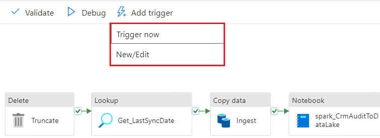 Export Dataverse audit to Data Lake using Azure Synapse and Spark Axazure