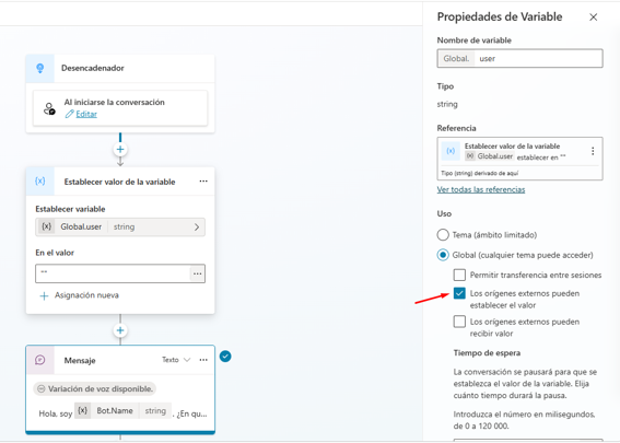 copilotStudio_config-axazure-blog-francisco-guiterrez A simple way to send context to your Copilot agent: URL parameters Axazure