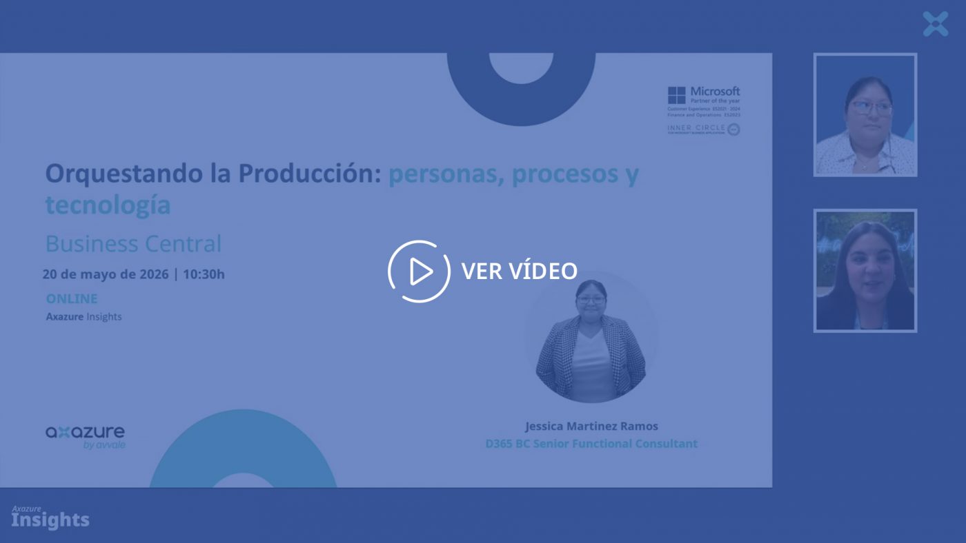 Orquestando la Producción: personas, procesos y tecnología con Business Central Axazure